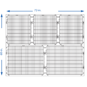 SSCI_3000000023_6-Foot_Wide_5-Cage_Regal_Cage_Arrangement